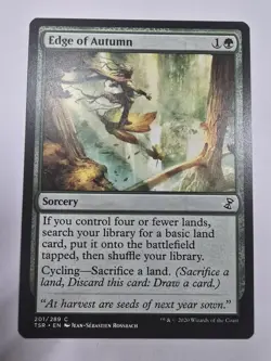 Edge of Autumn Time Spiral Remastered Regular Mtg Magic The Gathering - Image 1