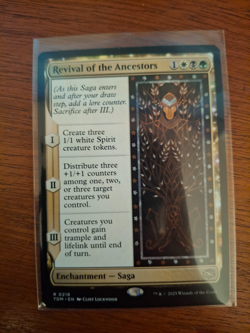 Revival of the Ancestors TDM Tarkir Dragonstorm MTG 218 RARE M/NM - Image 1