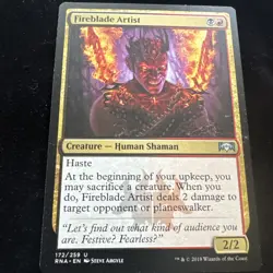 MTG Magic the Gathering Fireblade Artist (172/296) Ravnica Allegiance LP - Image 1