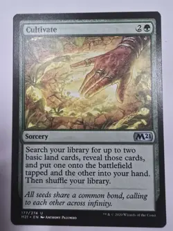 Cultivate Core Set 2021 Regular Mtg Magic The Gathering - Image 1