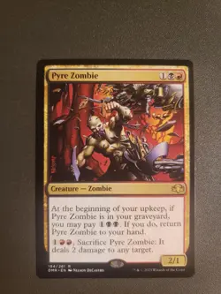 1x Pyre Zombie -- Retro Frame - NM-Mint, English Dominaria Remastered MTG Rare - Image 1
