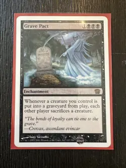 MTG 8TH EDITION* GRAVE PACT NM/M* - Image 1