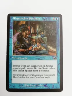 MTG | Rhystisches Studium | Rhystic Study | German | EX - Image 1