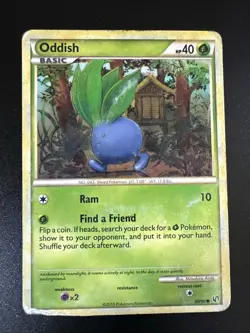 Oddish #60/90 Undaunted Pokemon tcg HP - Image 1