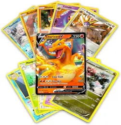 50+ Pokemon Cards RANDOM Lot w/ 5 Guaranteed Foils - Image 3
