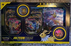 2022 POKEMON EVOLVING SKIES JOLTEON VMAX PREMIUM COLLECTION BOX FACTORY SEALED - Image 1