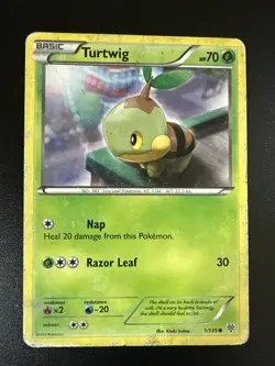 Turtwig 1/135 Pokemon - Black and White Plasma Storm HP - Image 1