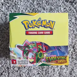 Pokemon Evolving Skies EMPTY Booster Box with 36 EMPTY Packs - No Cards - Image 3