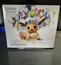 Prismatic Evolutions Pokemon Center Elite Trainer Box ETB 🔥 Sealed ✅ X1 - Image 1