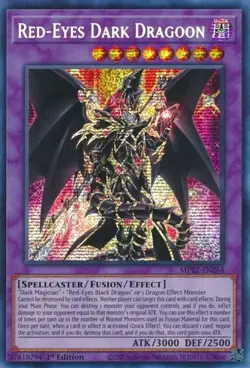 YuGiOh! - Red-Eyes Dark Dragoon - 1st edition - Prismatic Secret Rare [NM] - Image 1