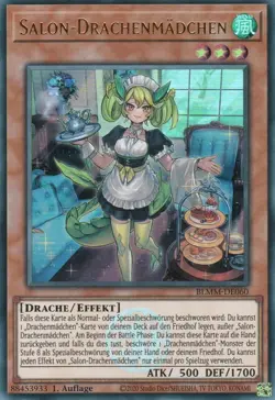 yugioh 1x Salon-Drachenmadchen BLMM-DE060 ULTRA RARE 1AUFLAGE DEUTSCH - Image 1