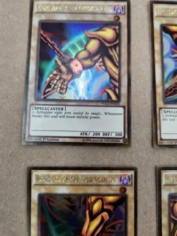 Yugioh! Left,Right Arm & Leg of the Forbidden One PGL2-EN02# - Image 5