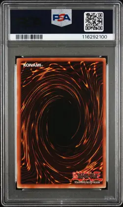Yugioh 2003 Dark Paladin 1st Edition MFC-105 Mint Ultra Rare Error Art PSA 9 - Image 2