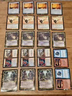 MTG Mirrodin Isochron Scepter x4 Magic the Gathering Domination Pack - Image 1