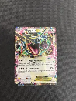 Rayquaza EX (Shiny) XY69 XY Holo Promo Pokemon Card - Image 1