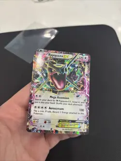Rayquaza EX (Shiny) XY69 XY Holo Promo Pokemon Card - Image 4