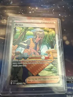 Pokemon TCG Arven Scarlet & Violet Base Set Holo Card 249/198 SIR - Image 1