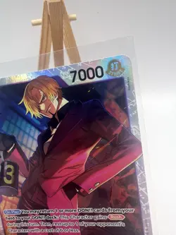 Sanji OP09-065 SR Emperors in the New World One Piece Card Game CCG LP/NM - Image 3