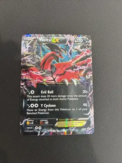 Pokemon TCG Yveltal EX Ultra Rare Promo Card XY08 Black Star Promos - Image 1