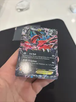 Pokemon TCG Yveltal EX Ultra Rare Promo Card XY08 Black Star Promos - Image 4