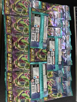 20 Blue Sky Stream Pokemon Card Booster Pack Sword & Shield Sealed Korean - Image 2