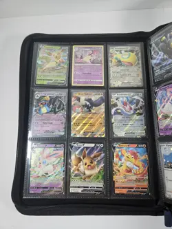Pokemon Card Binder Lot Collection Vault X Binder With 143 Cards - Image 2