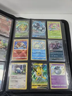 Pokemon Card Binder Lot Collection Vault X Binder With 143 Cards - Image 5