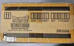 Dragon Ball Super Card Game Ultimate Squad Booster Box Case - Image 1