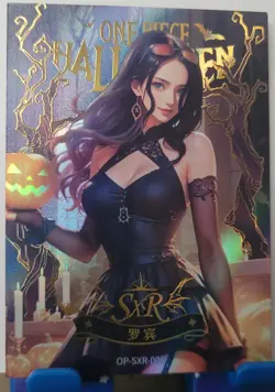 Nico Robin SXR Card One Piece Endless Treasure Waifu Anime Halloween OP-SXR-006 - Image 1