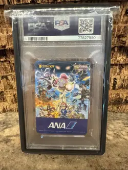 ⚡🐀2015 Pokemon Ana Pair Pikachu Mini Card PSA 10 Gem Mint Very Low Pop - Image 2
