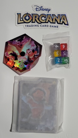 Disney Lorcana Fabled Trove Contents Lore Counter Dice Card Foil Dividers - Image 1