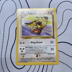 Pokemon TCG Pidgeot Non-Holo Card Jungle 24/64. HP - Image 1