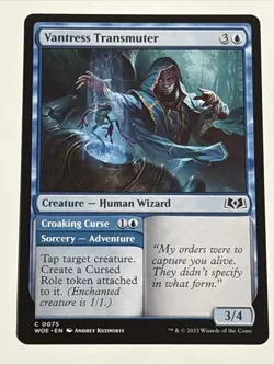 MTG Wilds of Eldraine Vantress Transmuter 0075 NM - Image 1