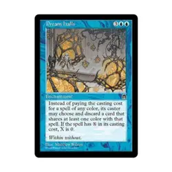 WOTC MtG Stronghold Dream Halls (R) NM - Image 1