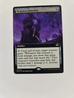 MTG Requiem Monolith #333 EOE Extended Art Rare Regular Magic The Gathering - Image 5