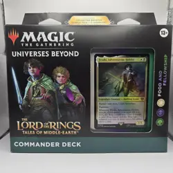 Magic the Gathering Lord of the Rings Food and Fellowship Commander Deck NEW MTG 195166205052 - Image 1