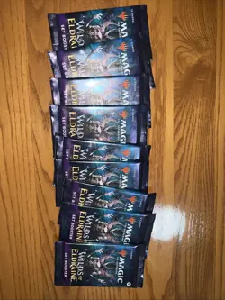 9x- MTG Magic TCG - Wilds of Eldraine Set Booster Pack - Image 1