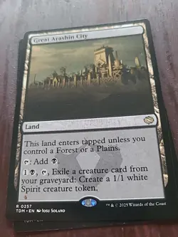 MTG TDM #257 Great Arashin City Tarkir: Dragonstorm Regular - Image 1