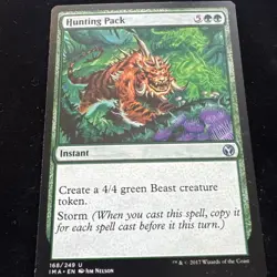 Hunting Pack - Iconic Masters #168/249 MTG Magic The Gathering - Image 1