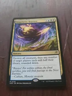 MTG EOE #228 Singularity Rupture Edge of Eternities Regular - Image 1
