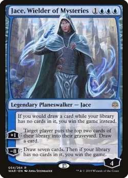 Jace, Wielder of Mysteries 1x FOIL WAR MTG War of the Spark Rare MINT blue - Image 1