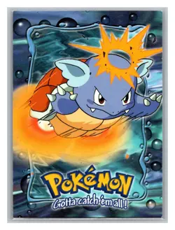 #08 Wartortle - Stage 2 1999 Topps Pokemon the Movie Trading Card TCG 1999 - Image 1