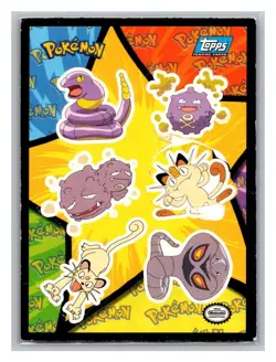 Ash puzzle, 1999 Topps Pokemon the First Movie Stickers Trading Card TCG - Image 1