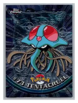 Tentacruel #73 2000 Topps Chrome Pokemon Pokemon Trading Card TCG Nintendo 2000 - Image 1
