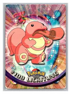 Lickitung #108 1999 Artbox Stickers Pokemon Trading Card TCG Nintendo 1999 - Image 1