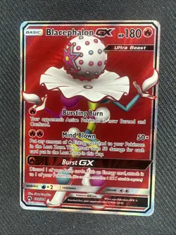Pokemon TCG - Blacephalon GX (Full Art) 199/214 Lost Thunder - Ultra Rare - Mint - Image 1