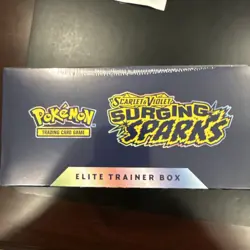 Pokemon TCG Scarlet & Violet Surging Sparks Pokemon Sealed Elite Trainer Box ETB - Image 4