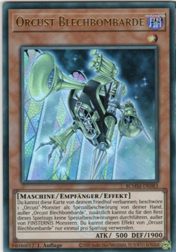 yugioh 1x Orcust Blechbombarde BLMM-DE083 ULTRA RARE 1AUFLAGE DEUTSCH - Image 1
