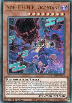 yugioh 1x Noh-P.U.N.K. Ogertanz BLMM-DE075 ULTRA RARE 1AUFLAGE DEUTSCH - Image 1