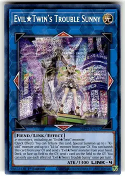 Yugioh Evil Twin's Trouble Sunny Secret MP22-EN216 NM - Image 1
